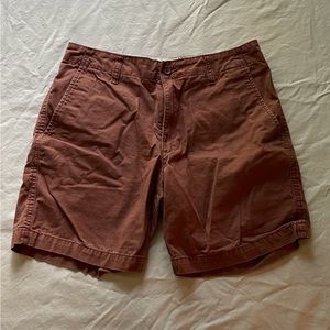 Old Navy men’s brick red shorts
